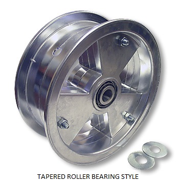 azusa 8" tri star go kart wheel