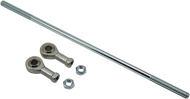azusa go kart minibike solid tie rod kit