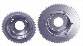 go kart and minibike brake drum and sprocket assembly