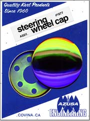 go kart steering wheel cap assembly